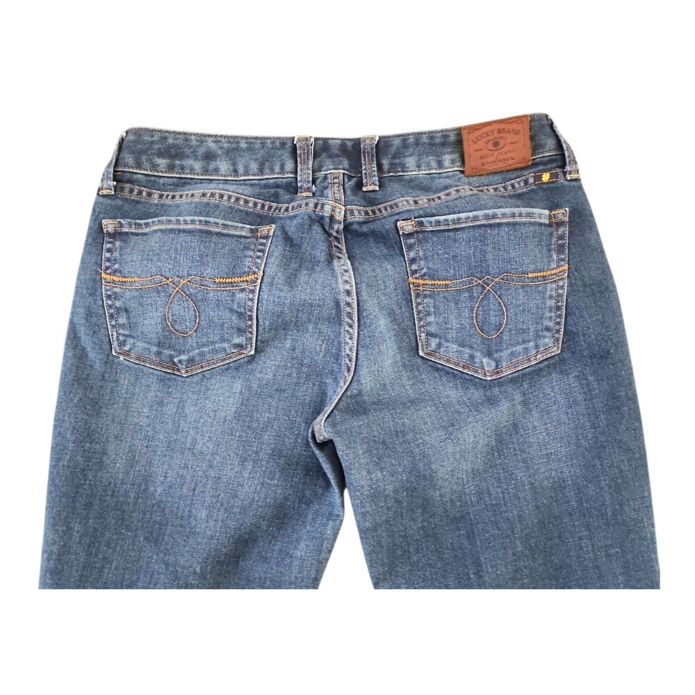 Lucky Brand Jeans Women's 10/30 Lola Skinny Stretch Dark Wash Low Rise Denim - Picture 3 of 11